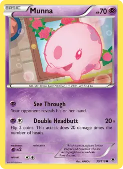 Pokémon-Karte Munna 039/119
