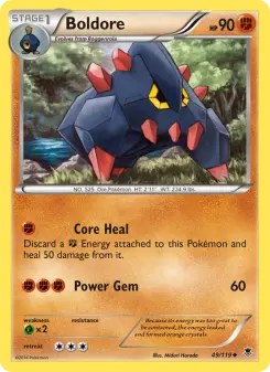 Pokémon-Karte Boldore 049/119