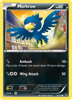 Pokémon-Karte Murkrow 051/119