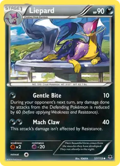 Pokémon-Karte Liepard 057/119