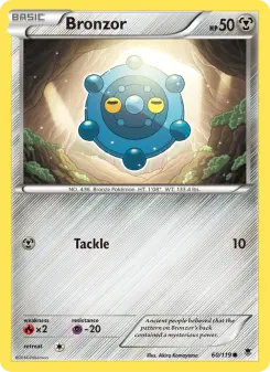 Pokémon-Karte Bronzor 060/119