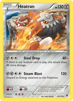 Pokémon-Karte Heatran 063/119