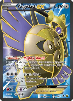 Pokémon-Karte Aegislash EX 065/119