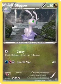 Pokémon-Karte Sliggoo 076/119