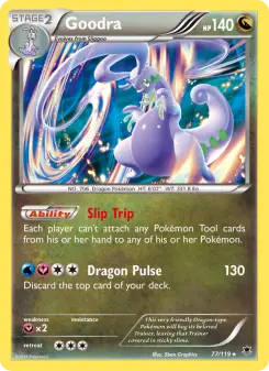 Pokémon-Karte Goodra 077/119