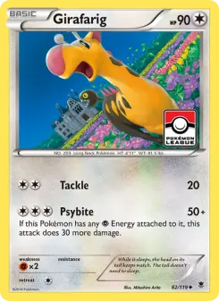 Pokémon-Karte Girafarig 082/119