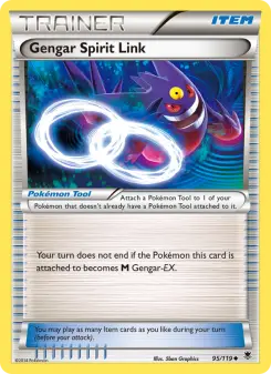 Pokémon-Karte Gengar Spirit Link 095/119