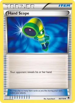 Pokémon-Karte Hand Scope 096/119