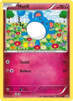 Pokémon-Karte Marill 102/160