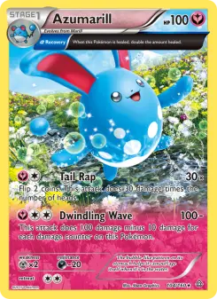 Pokémon-Karte Azumarill 104/160