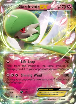Pokémon-Karte Gardevoir EX 105/160