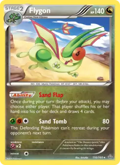 Pokémon-Karte Flygon 110/160