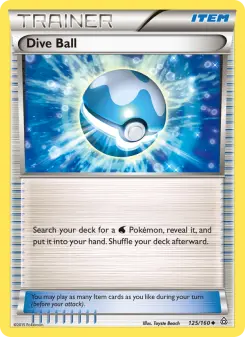Pokémon-Karte Dive Ball 125/160