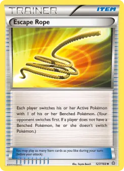 Pokémon-Karte Escape Rope 127/160