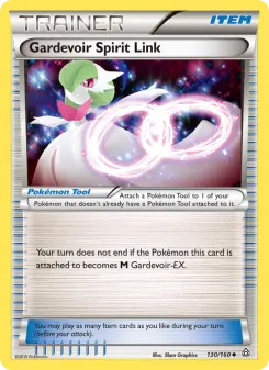 Pokémon-Karte Gardevoir Spirit Link 130/160