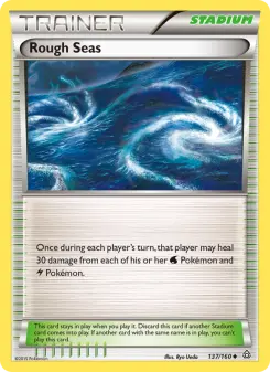 Pokémon-Karte Rough Seas 137/160
