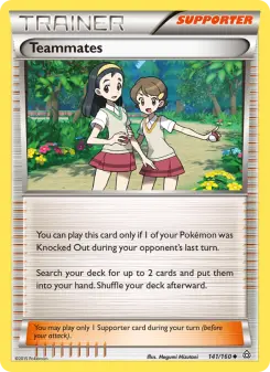 Pokémon-Karte Teammates 141/160