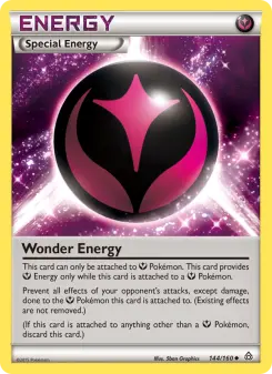Pokémon-Karte Wonder Energy 144/160