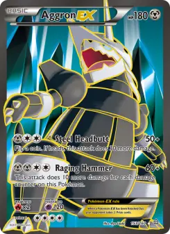 Pokémon-Karte Aggron EX 153/160