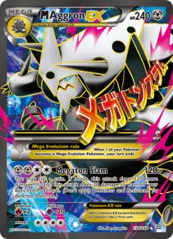 Pokémon-Karte M Aggron EX 154/160