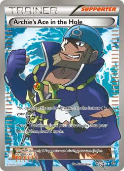 Pokémon-Karte Archie's Ace in the Hole 157/160