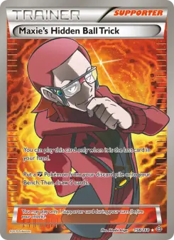 Pokémon-Karte Maxie's Hidden Ball Trick 158/160