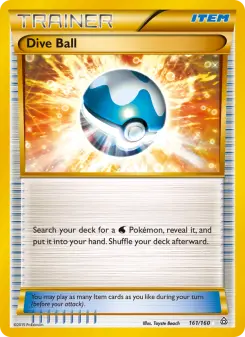 Pokémon-Karte Dive Ball 161/160