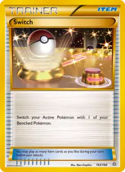 Pokémon-Karte Switch 163/160