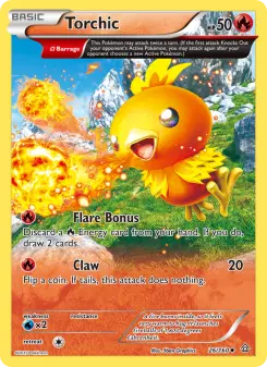 Pokémon-Karte Torchic 026/160