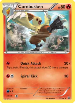 Pokémon-Karte Combusken 027/160