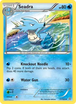 Pokémon-Karte Seadra 031/160