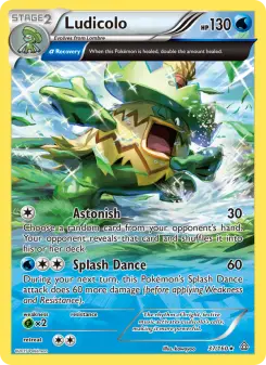 Pokémon-Karte Ludicolo 037/160