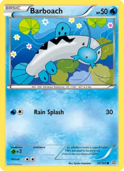Pokémon-Karte Barboach 039/160