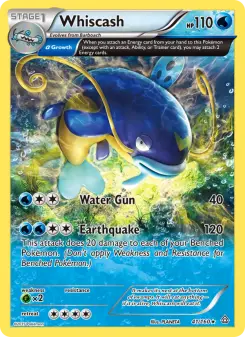 Pokémon-Karte Whiscash 041/160