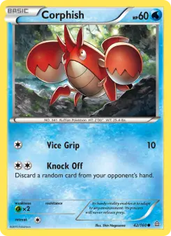 Pokémon-Karte Corphish 042/160