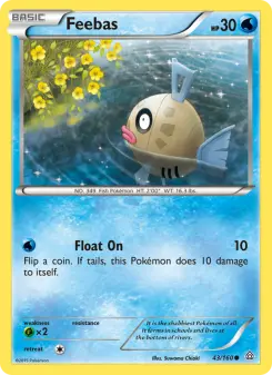 Pokémon-Karte Feebas 043/160