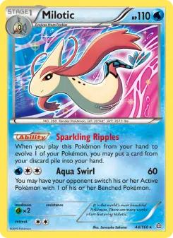 Pokémon-Karte Milotic 044/160
