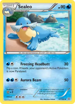 Pokémon-Karte Sealeo 047/160