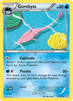Pokémon-Karte Gorebyss 051/160