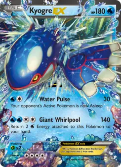 Pokémon-Karte Kyogre EX 054/160