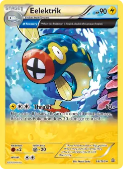 Pokémon-Karte Eelektrik 064/160