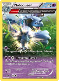 Pokémon-Karte Nidoqueen 069/160