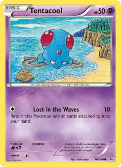 Pokémon-Karte Tentacool 070/160