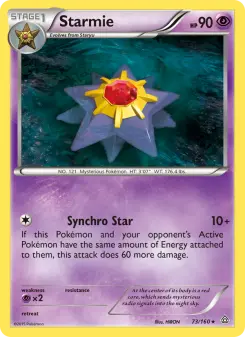 Pokémon-Karte Starmie 073/160