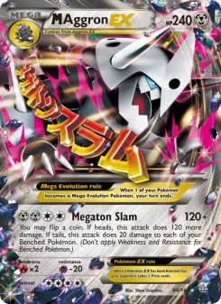 Pokémon-Karte M Aggron EX 094/160