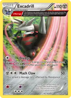 Pokémon-Karte Excadrill 097/160