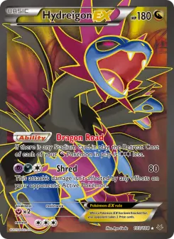 Pokémon-Karte Hydreigon EX 103/108