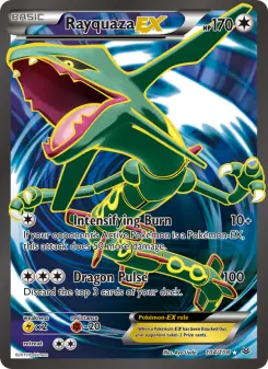 Pokémon-Karte Rayquaza EX 104/108