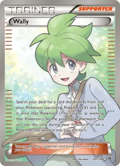 Pokémon-Karte Wally 107/108