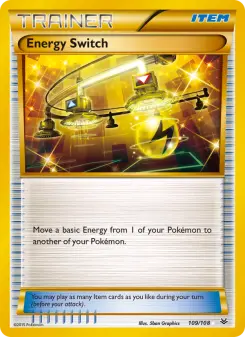 Pokémon-Karte Energy Switch 109/108